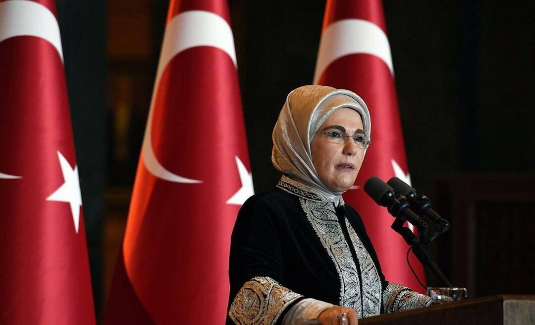 První dáma Erdoğanová na summitu OSN ke Světovému dni měst: Před zraky světa se páchá masakr!